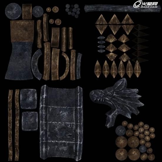 魔兽世界霸气萨尔CG模型全三维制作过程欣赏