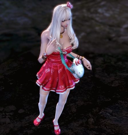 谁家女子美如画 剑灵天女hellokitty时装展示