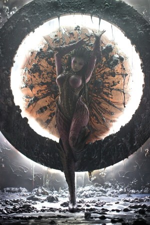 韩国著名团体螺旋猫神Cos刀锋女王