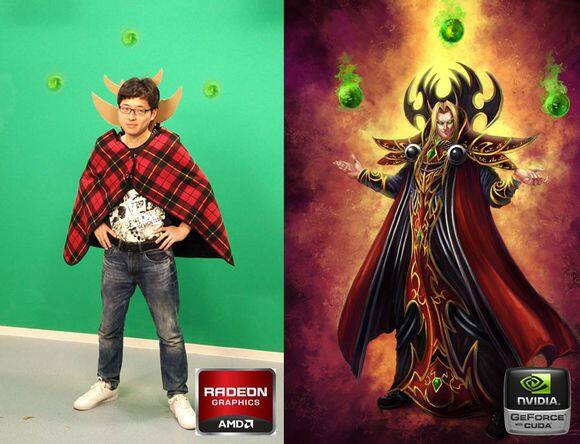NO总又跳舞 凯尔萨斯cosplay 伊利丹舞步销魂