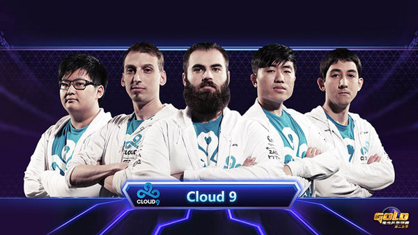 黄金联赛小组赛战报：C9遭狙击险胜SPT