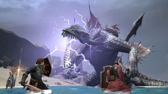 龙之信条OL发布新截图 电龙兽人等反派登场