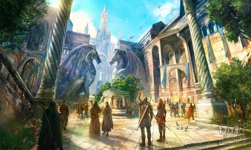 《龙之信条OL》最新截图展示宏伟城市风情