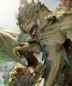  怪物猎人OL 大剑SOLO雌火龙 