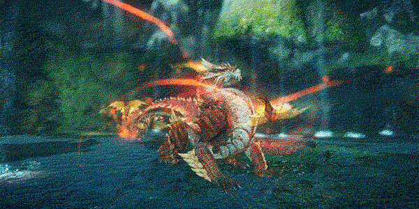 怪物猎人OLgif,星龙