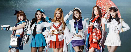 T-ara化身《战舰世界》**