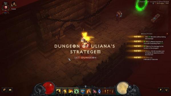 暗黑3如何进入套装地城