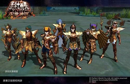 圣斗士星矢OL最新图片