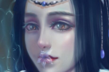 天刀门派头像手绘 水中月系列之天香篇