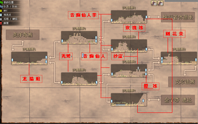 彩虹岛观光地图