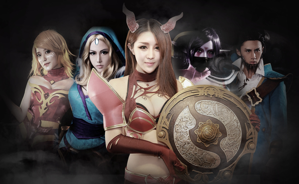 助威2015国际邀请赛  DOTA2-COSPLAY街头秀