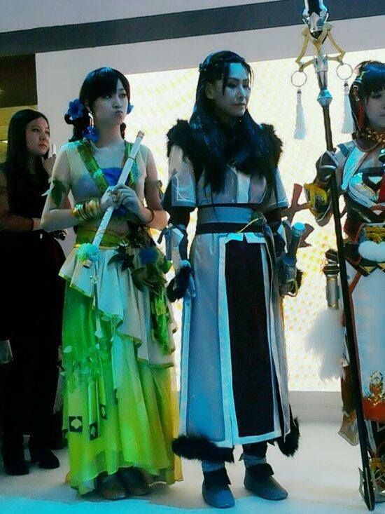 《古剑2》文博会第三日 夷则CV同玩家互动