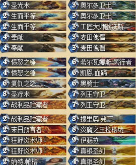 北美MG周赛公开赛2月1日四强卡组