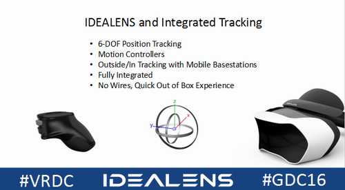 GDC 2016：IDEALENS VR一体机亮相GDC