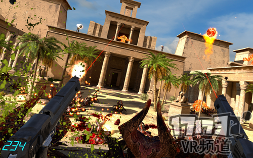 碾碎敌军还原英雄本色 《英雄萨姆VR》试玩