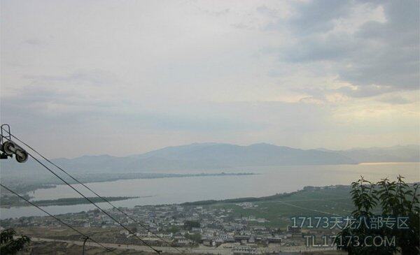 天龙玩家游大理城  游戏与现实的景点对比
