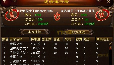 帮派跨服战专访：纵横天下帮派对战永恒国度