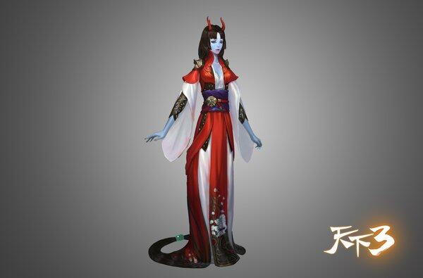 天下3北溟地图众NPC截图